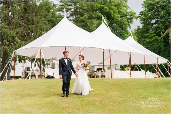 Sailcloth wedding Mahaiwe Tent