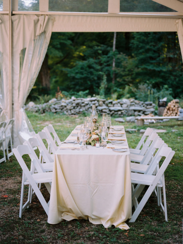 Tables to rent Mahaiwe Tent Berkshires MA
