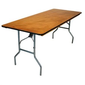 Banquet Folding Table to Rent Mahaiwe Tent Great Barrington, MA