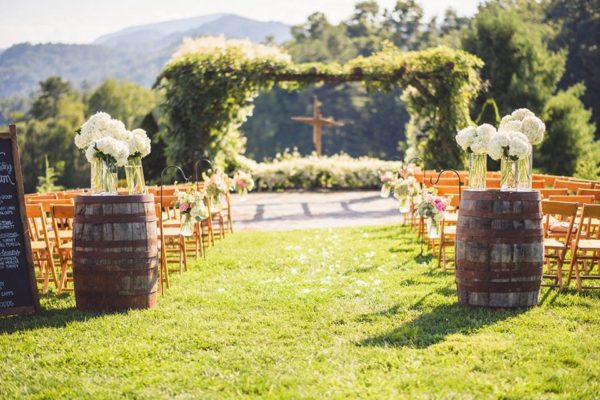 Whiskey Barrels to Rent, Mahaiwe Tent