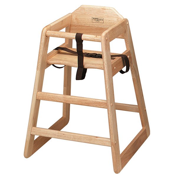 all wood high chair