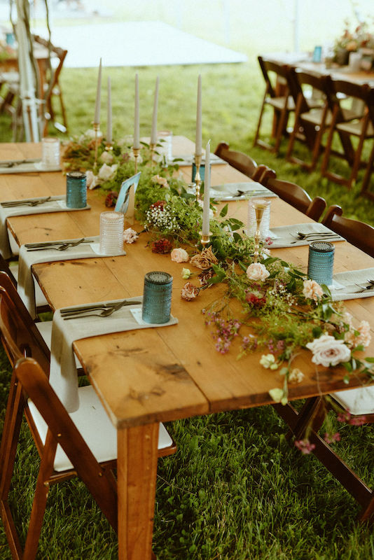 Ocean Tents-Fruitwood Padded Folding Chair