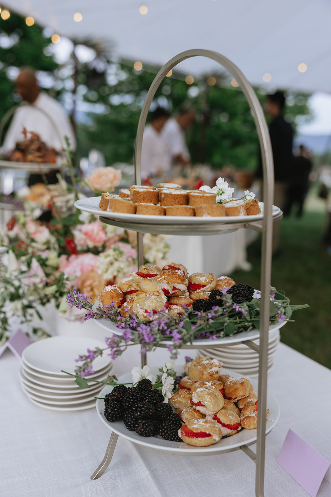 Dessert Stands to rent Mahaiwe Tent