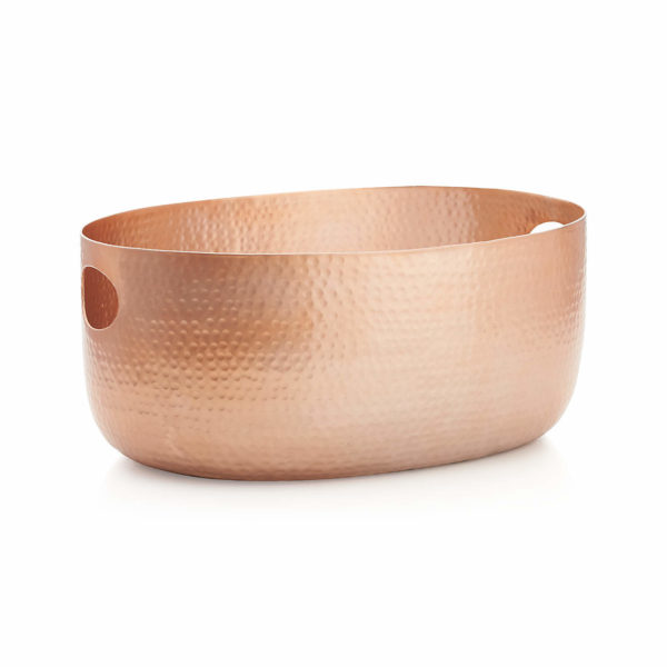 Copper Beverage Ice Tub