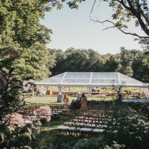 Clear Top Tent to rent Berkshires MA