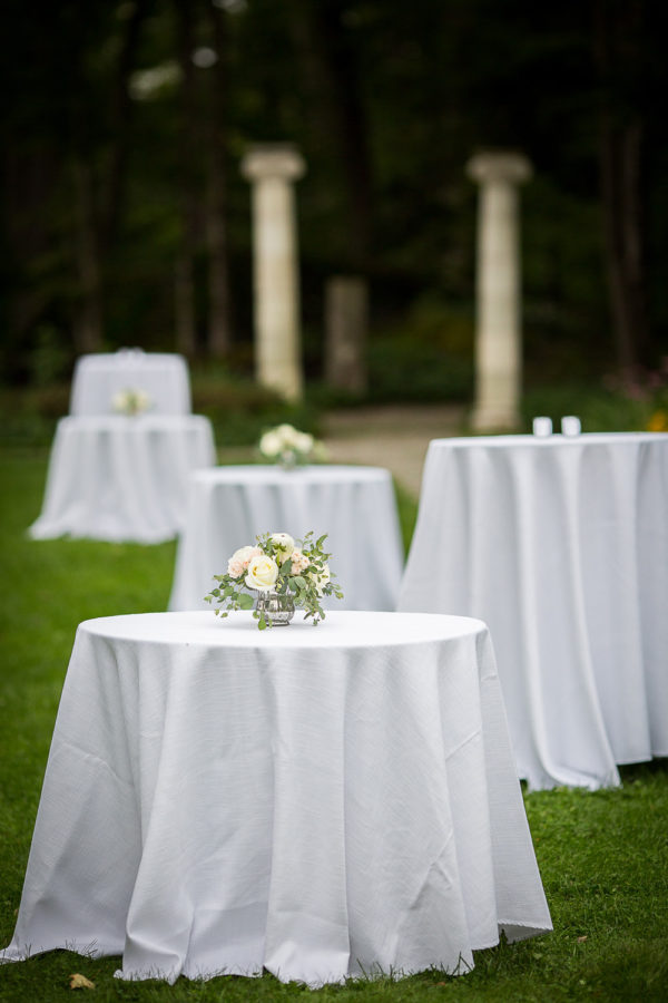 Cocktail tables to rent Mahaiwe Tent