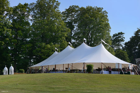 Sailcloth tents to rent in the Berkshires, MA