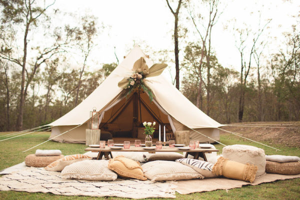 Glamping Bell Tent to rent Berkshires, MA