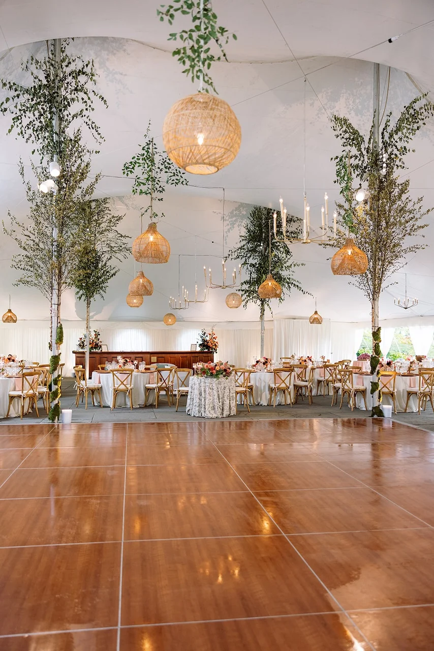 Dance floor to rent Mahaiwe Tent