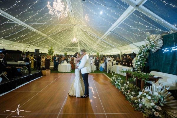 Wedding Dance floor Mahaiwe Tent