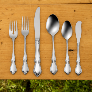 Antique Silverware to rent Mahaiwe Tent