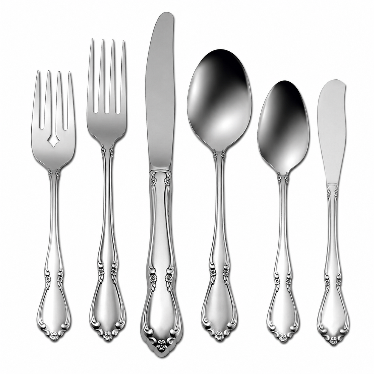 Antique Silverware to rent Mahaiwe Tent